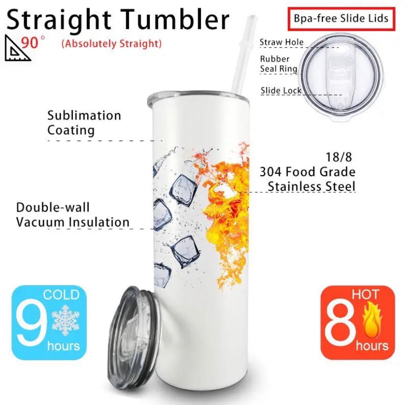 “Social Worker” Customized Stainless Steel Tumbler- 20 oz