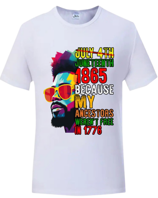 “Juneteenth 1865-Guy” Customized T-Shirt