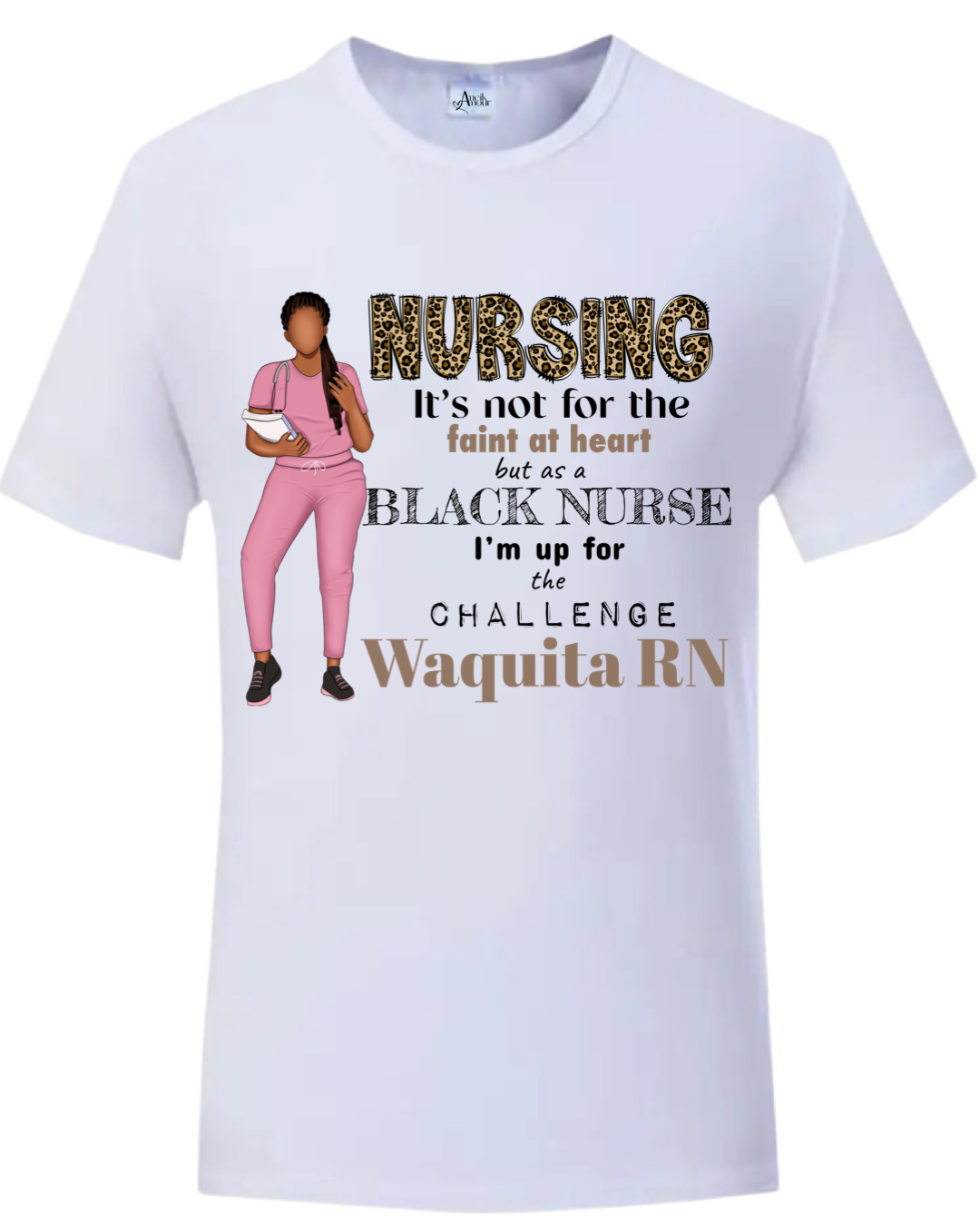 “Black Nurse” Customized T-Shirt