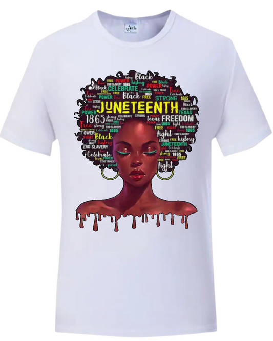 “Celebrate Juneteenth” Customized T-Shirt