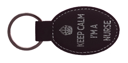 Leather Nurse Keychains