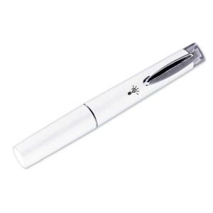 Penlight with pocket clip (white)