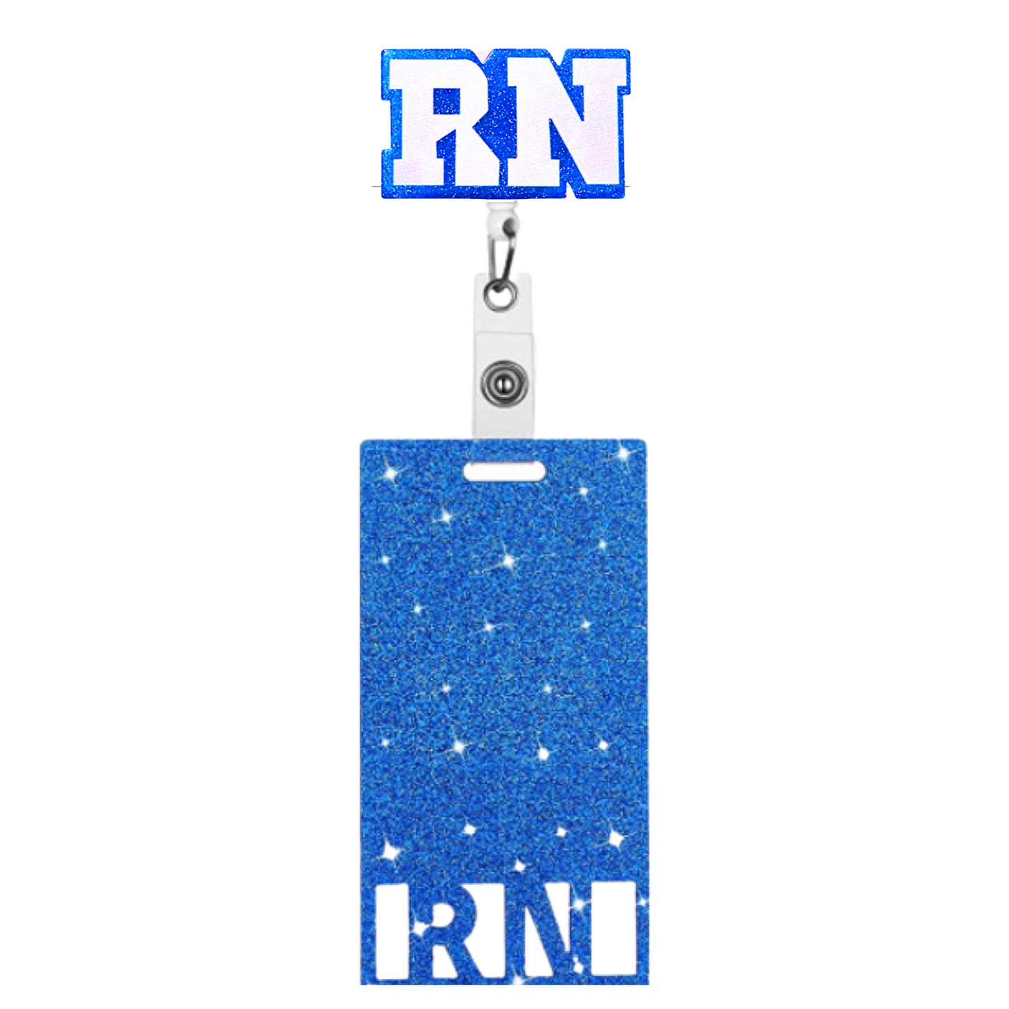 RN Badge Reel with Card