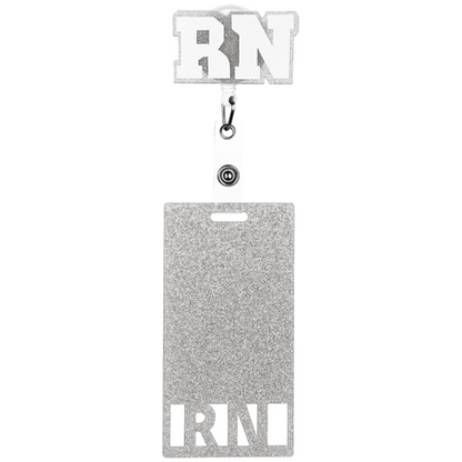 RN Badge Reel with Card