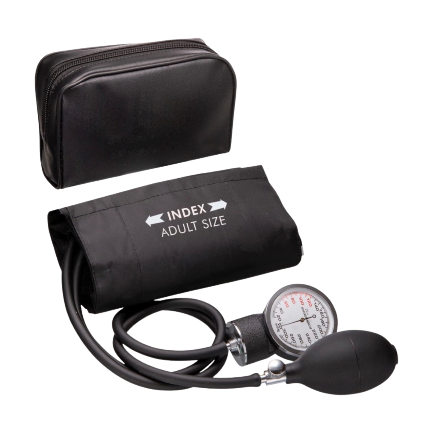 Blood Pressure Cuff- Deluxe Aneroid Sphygmomanometer Blood Pressure Set W/Adult Cuff, Carrying Case