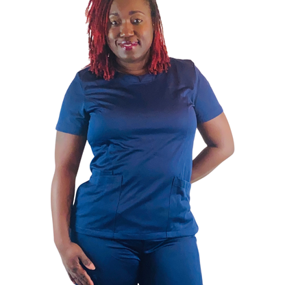 Simplicity Silky Soft Scrub Top